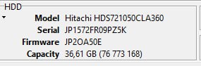 Имеется PC-3000 Portable I и неисправный HDD Hitachi HDS721050CLA360. После подачи питания шпиндель раскручивается, стуков нет. Но диск не определяется в windows. В PC-3000 отображает неверный объем, нужно вытащить данные